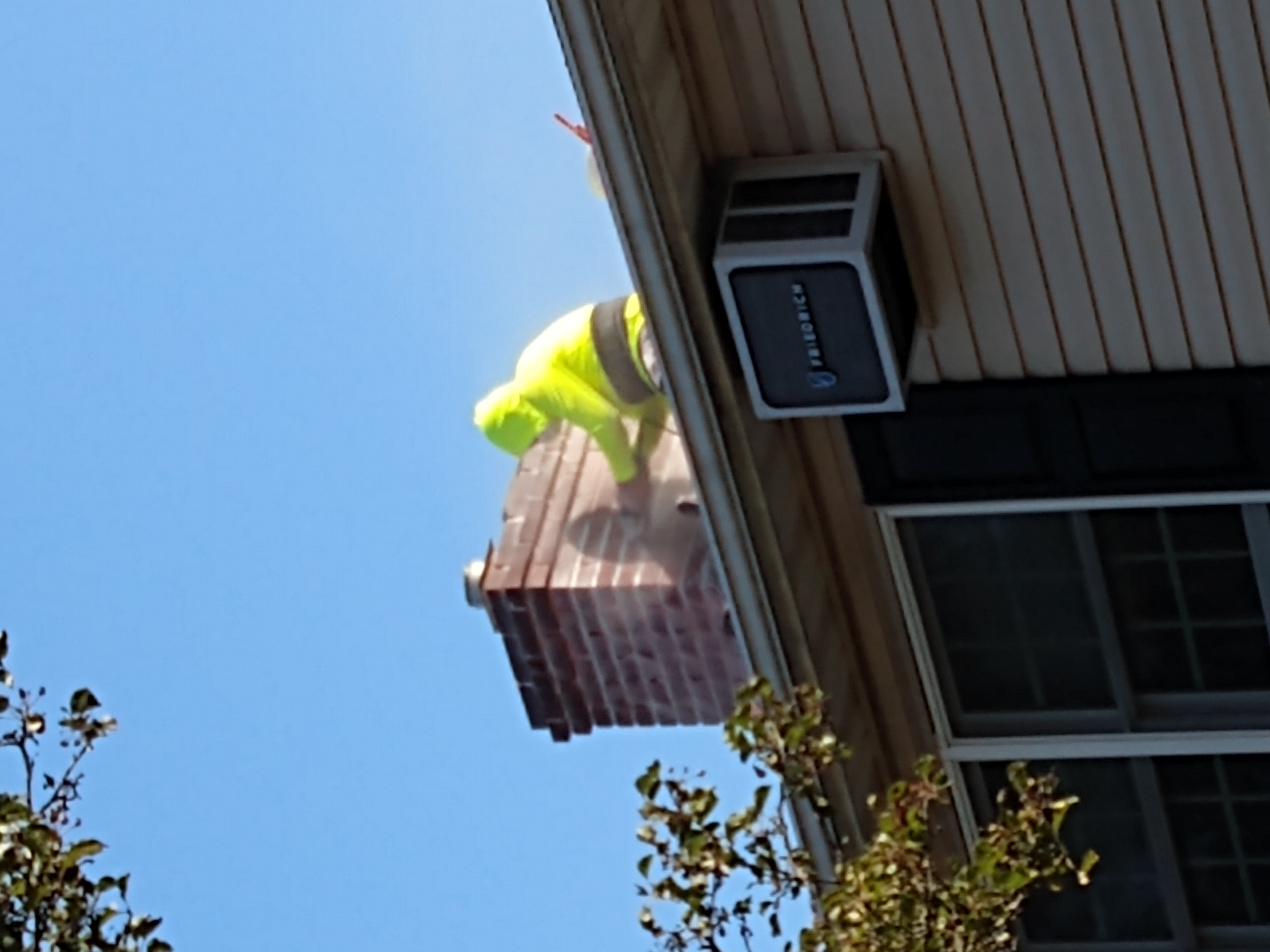 Chimney tuckpointing and mortar repair in Merrick, New York